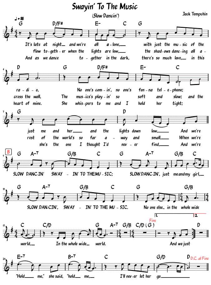 Sheet Music